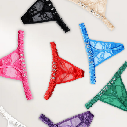String Personnalisable — Son Prénom en Strass