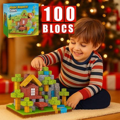 Jeux de bloc magnétique Montesorri