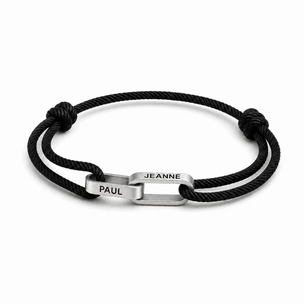 Bracelet Lien Liora cordon noir