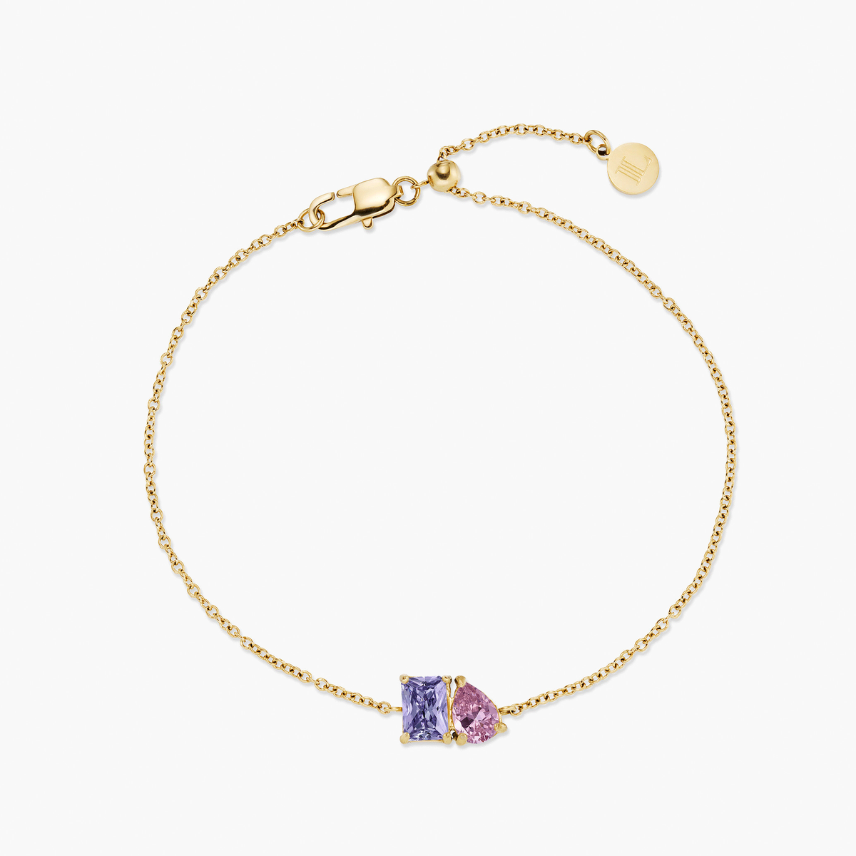 Bracelet Toi & Moi — Vos Deux Pierres de Naissance
