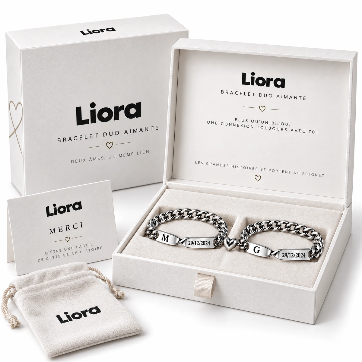 Liora Magnet-Armband Duo