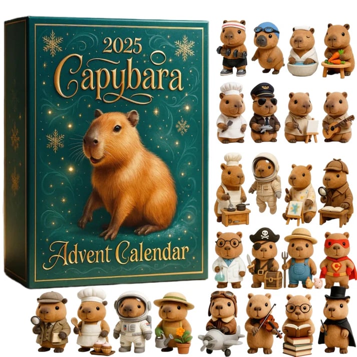 Calendrier de l'avant Capybara