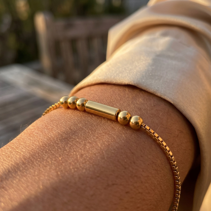Bracelet Morse — Votre Message Secret