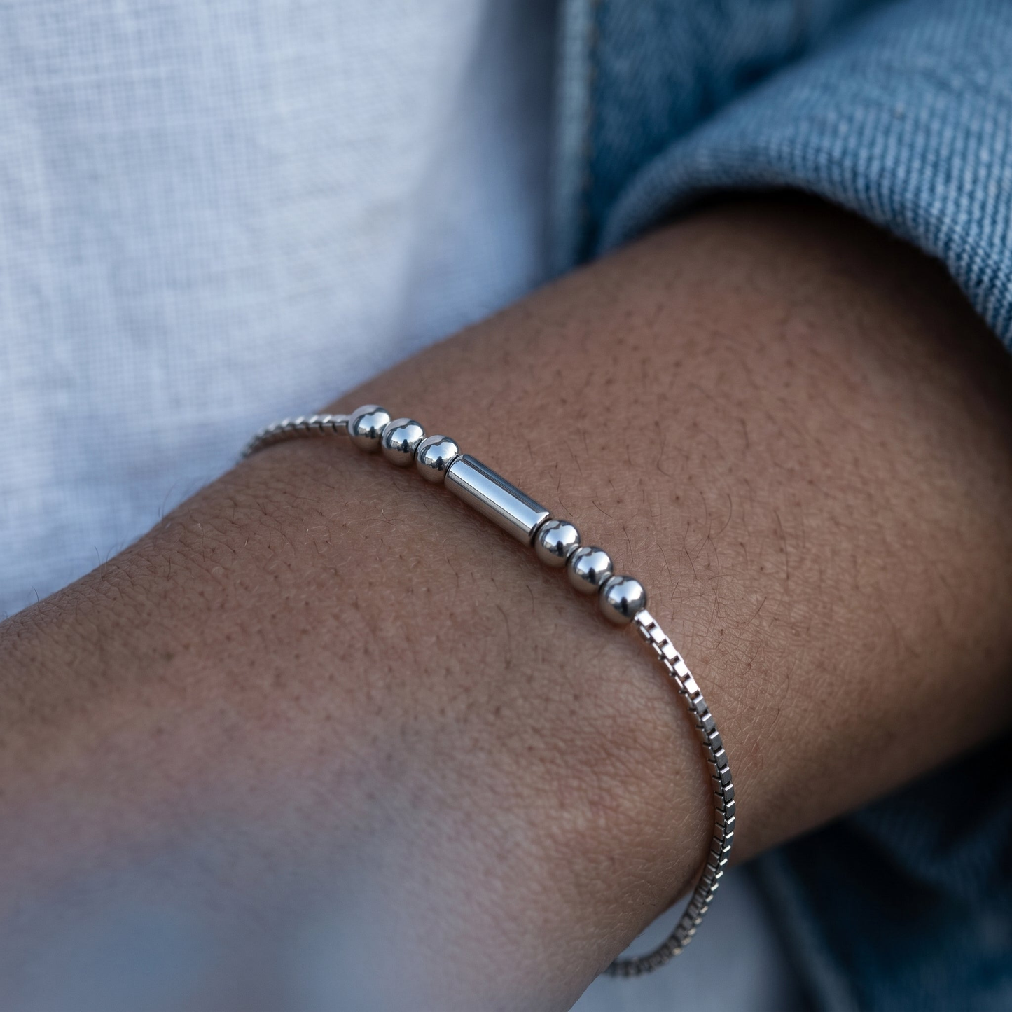 Bracelet Morse — Votre Message Secret