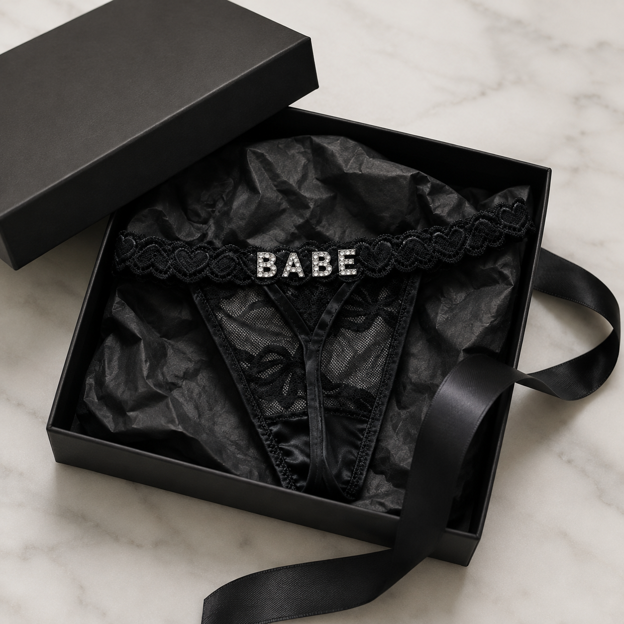 String Personnalisable — Son Prénom en Strass