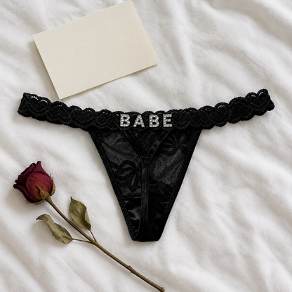 String Personnalisable — Son Prénom en Strass